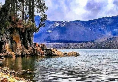Sembalun crater rim - mt Rinjani summit - lake - hot springs - Senaru crater rim
